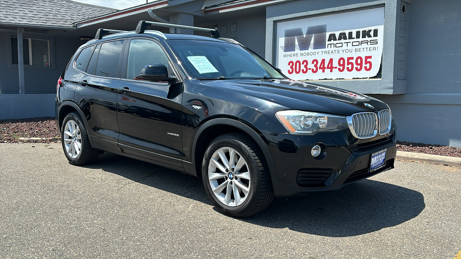 2017 BMW X3 xDrive28i AWD, Turbo I4, Bluetooth, Leather Interi 1