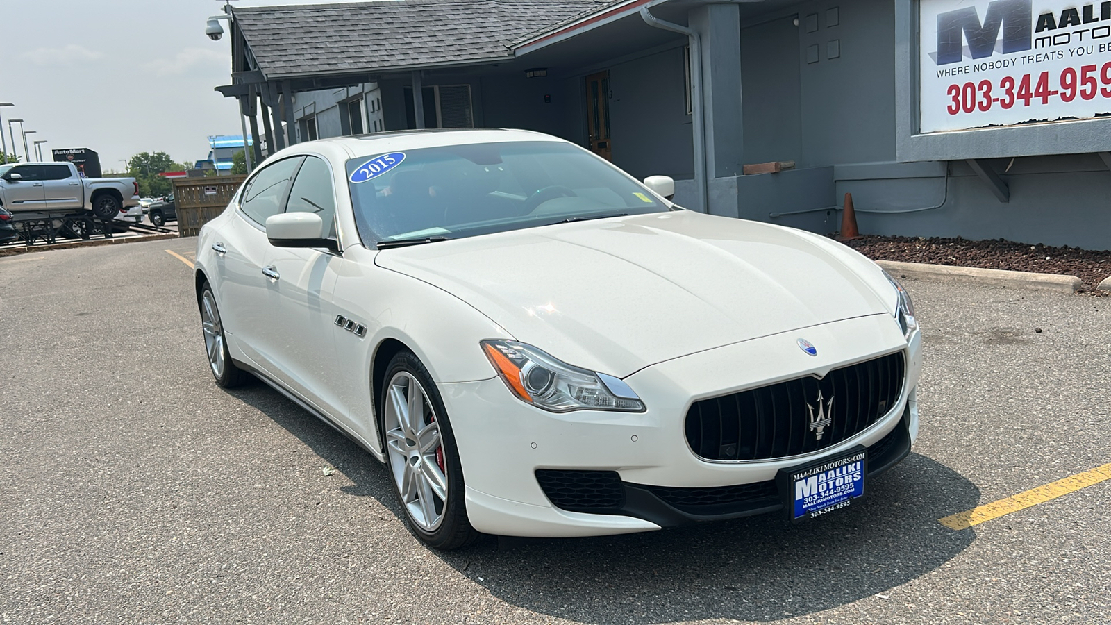 2015 Maserati Quattroporte S Q4 AWD, Twin Turbo V6, Navigation, Sunroof, Heat 1