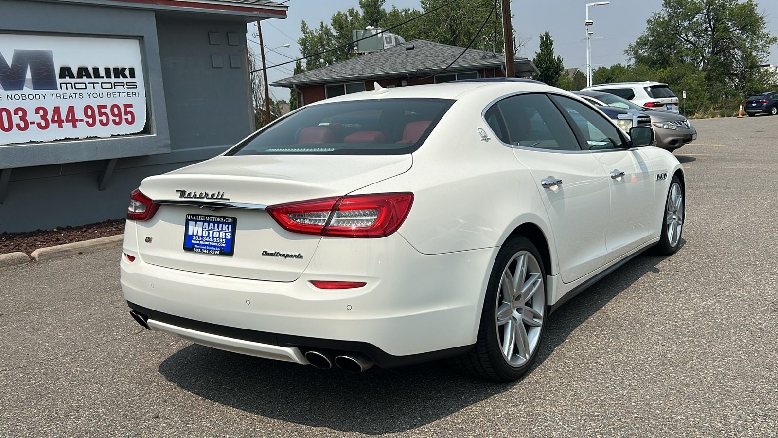 2015 Maserati Quattroporte S Q4 AWD, Twin Turbo V6, Navigation, Sunroof, Heat 9