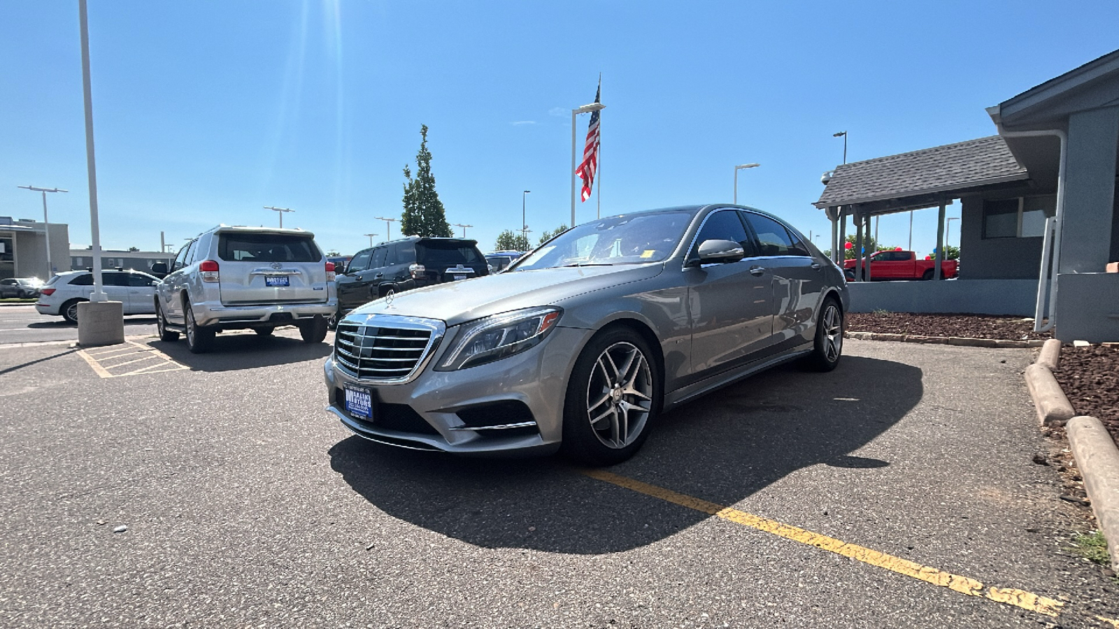 2014 Mercedes-Benz S-Class S 550 4MATIC AWD, Twin Turbo V8, Navigation, Sunro 3