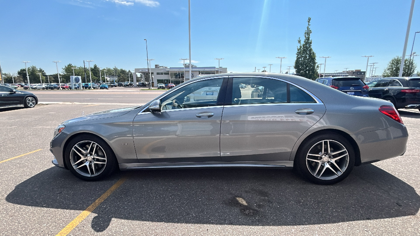 2014 Mercedes-Benz S-Class S 550 4MATIC AWD, Twin Turbo V8, Navigation, Sunro 4