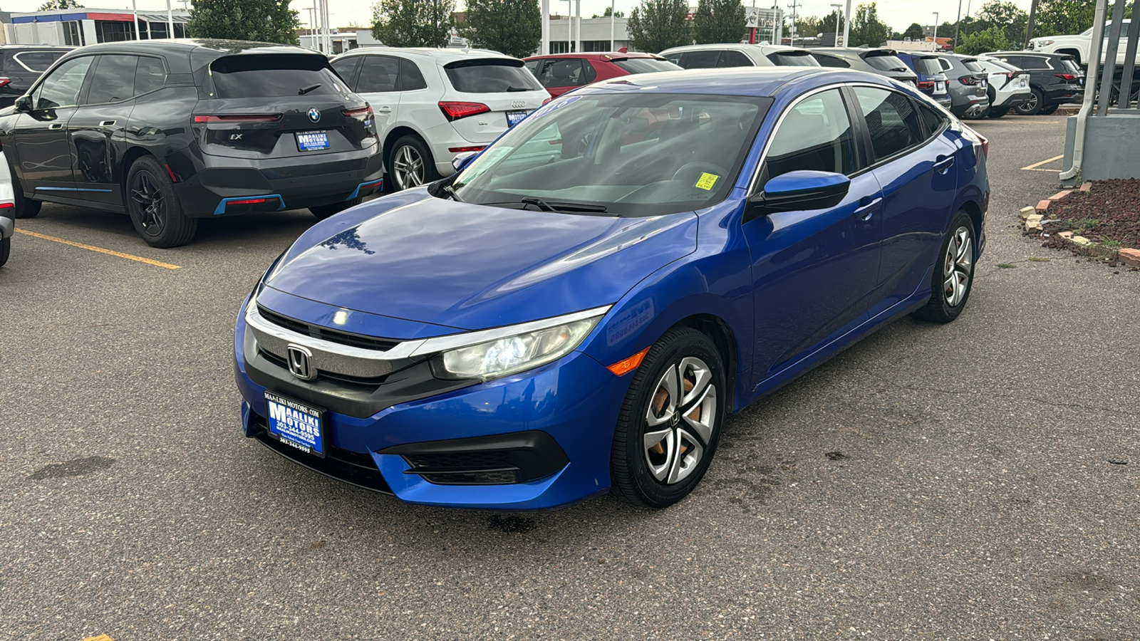 2016 Honda Civic LX Sedan With Bluetooth, Clean CARFAX, 158HP Engin 3