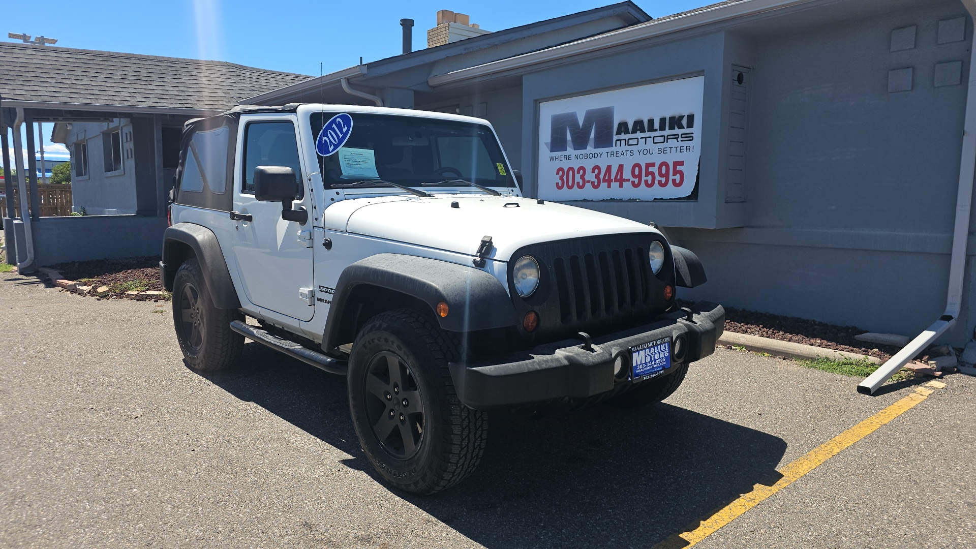 2012 Jeep Wrangler Sport Robust 4WD, Powerful 3.6L V6 Engine 1