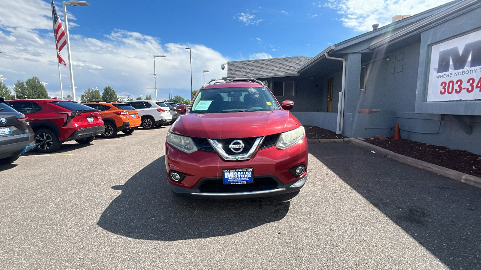 2014 Nissan Rogue SV AWD For Enhanced Stability and Control 2