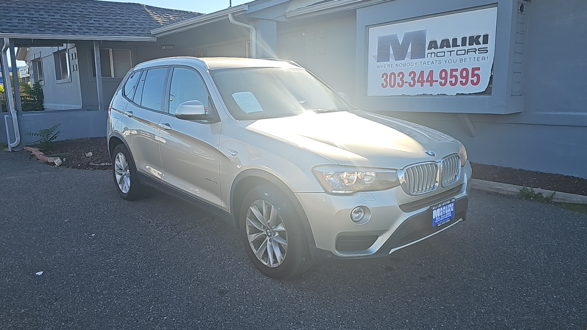 2015 BMW X3 xDrive28d AWD, Turbo Diesel Engine, Bluetooth, Lea 1