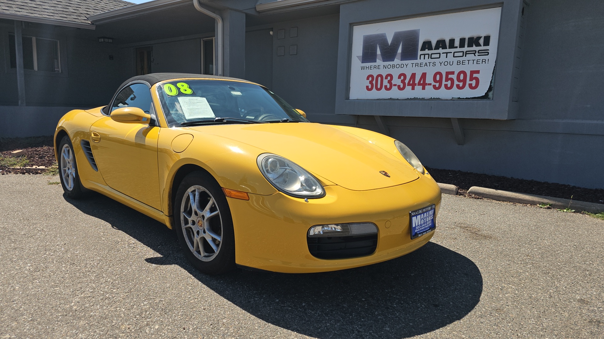 2008 Porsche Boxster  Convertible, 2.7L H6 Engine, Leather Interior 1