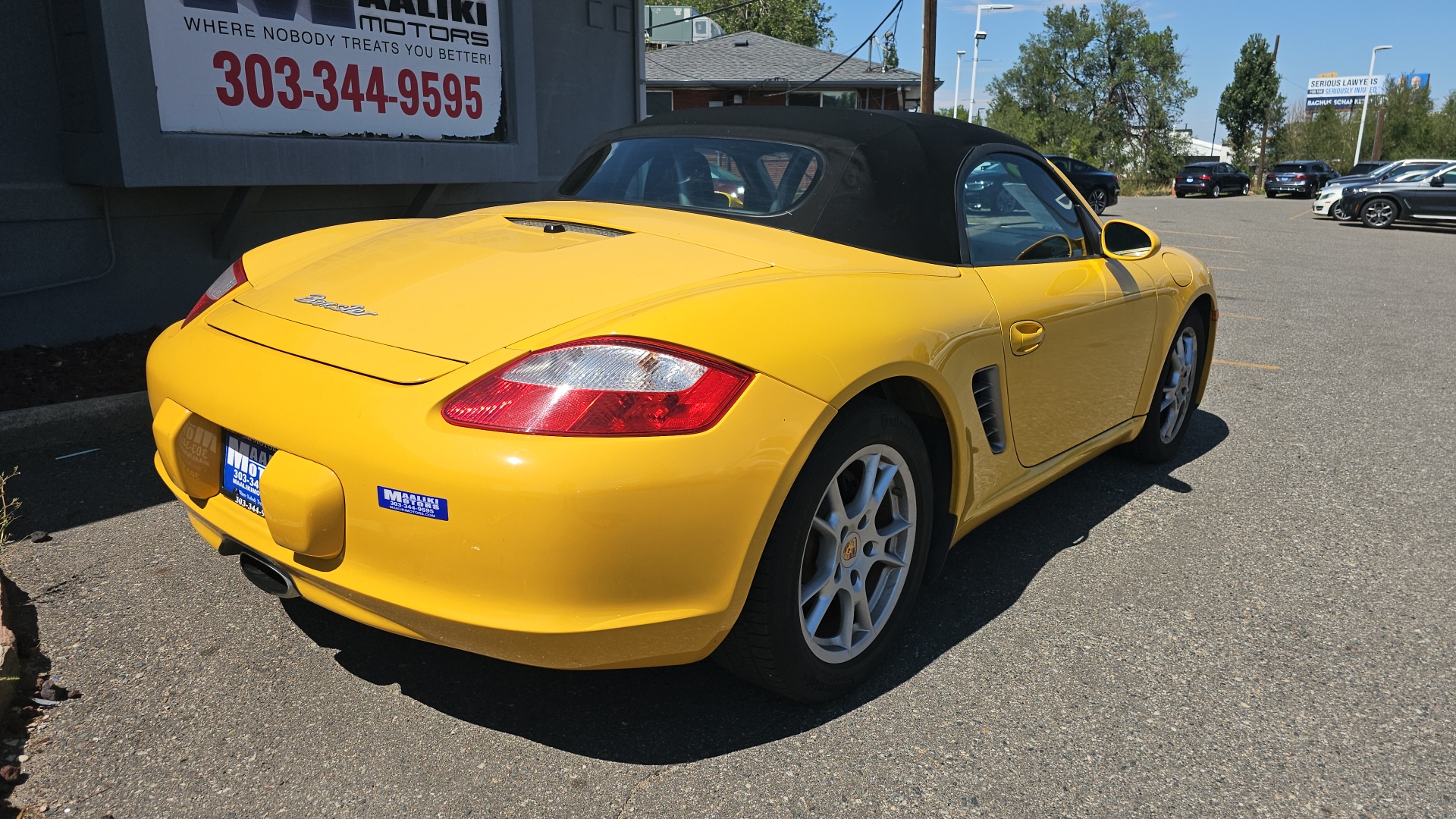 2008 Porsche Boxster  Convertible, 2.7L H6 Engine, Leather Interior 6