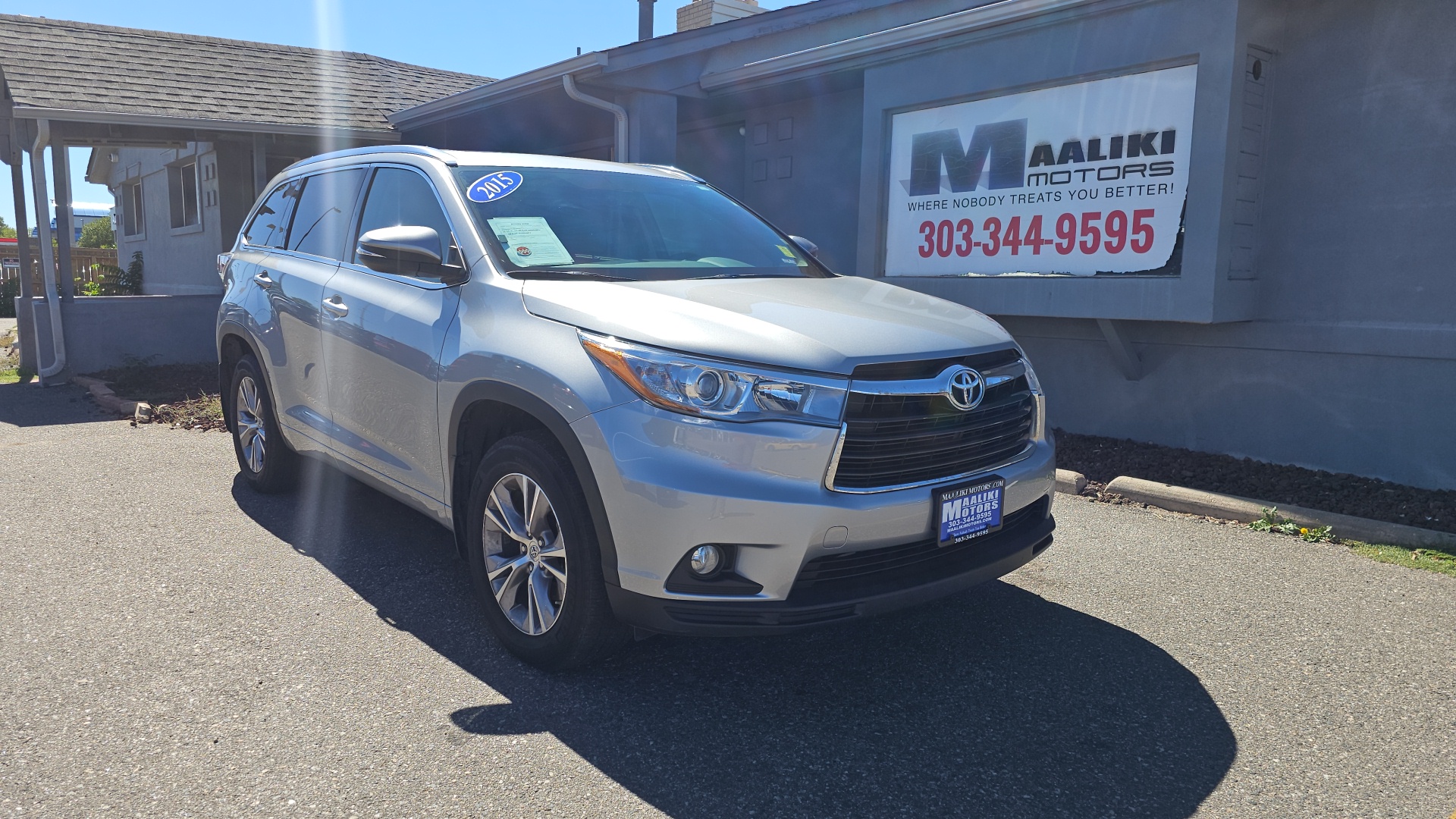 2015 Toyota Highlander XLE  1