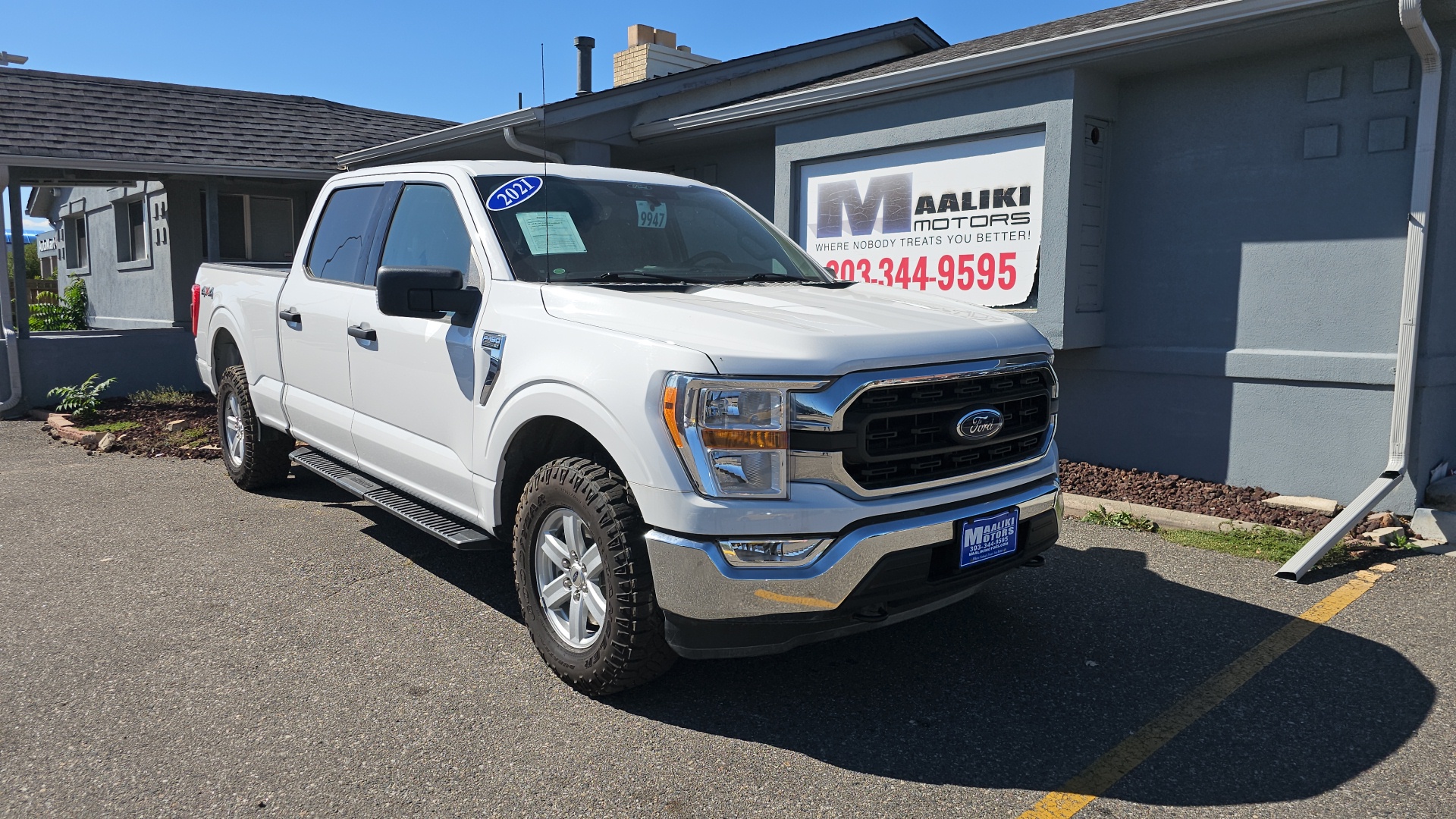 2021 Ford F-150  Crew Cab, 4WD, Clean CARFAX, No Accidents 1