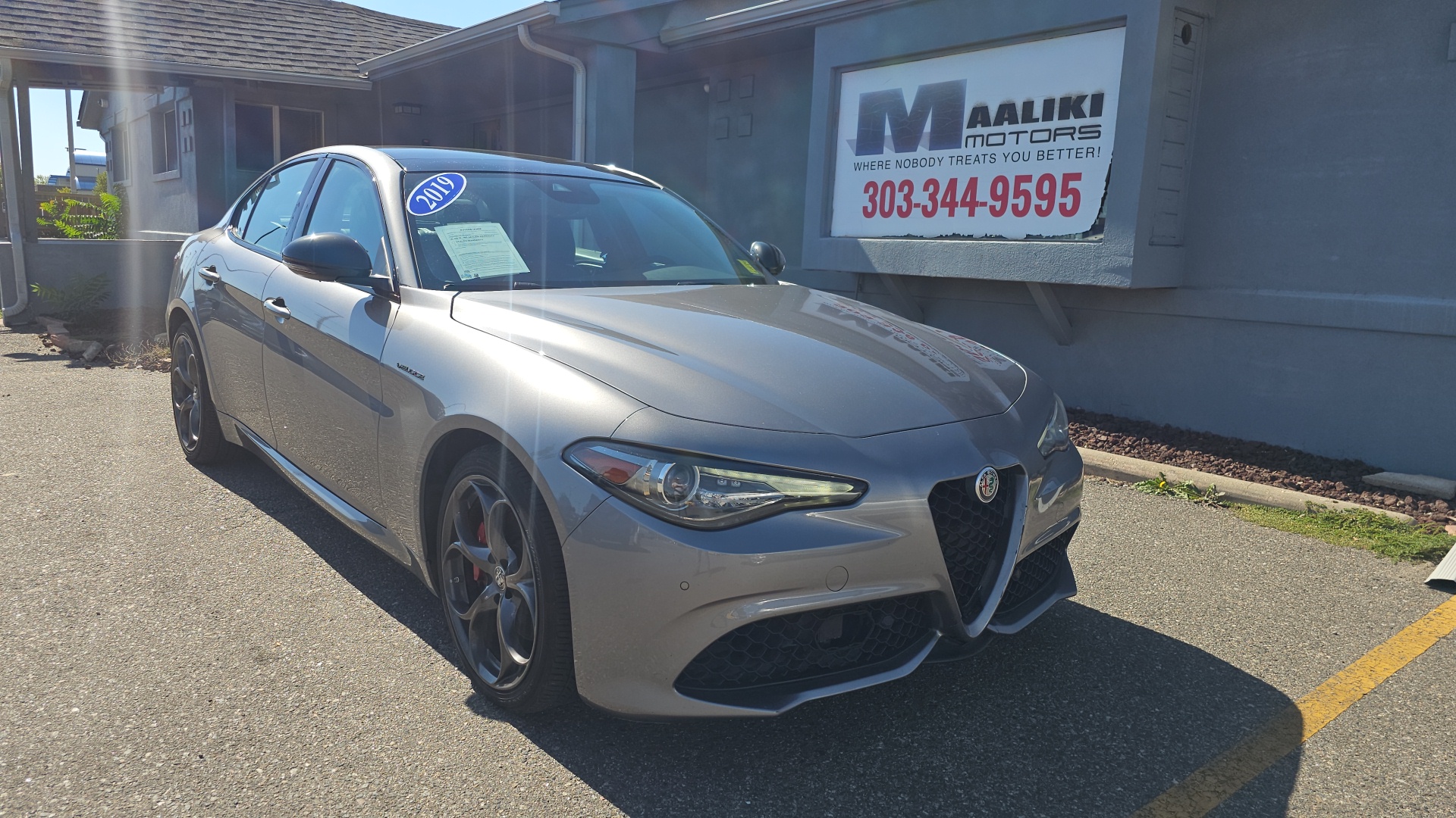 2019 Alfa Romeo Giulia Ti Sport Luxurious AWD Performance, Italian Elegan 1