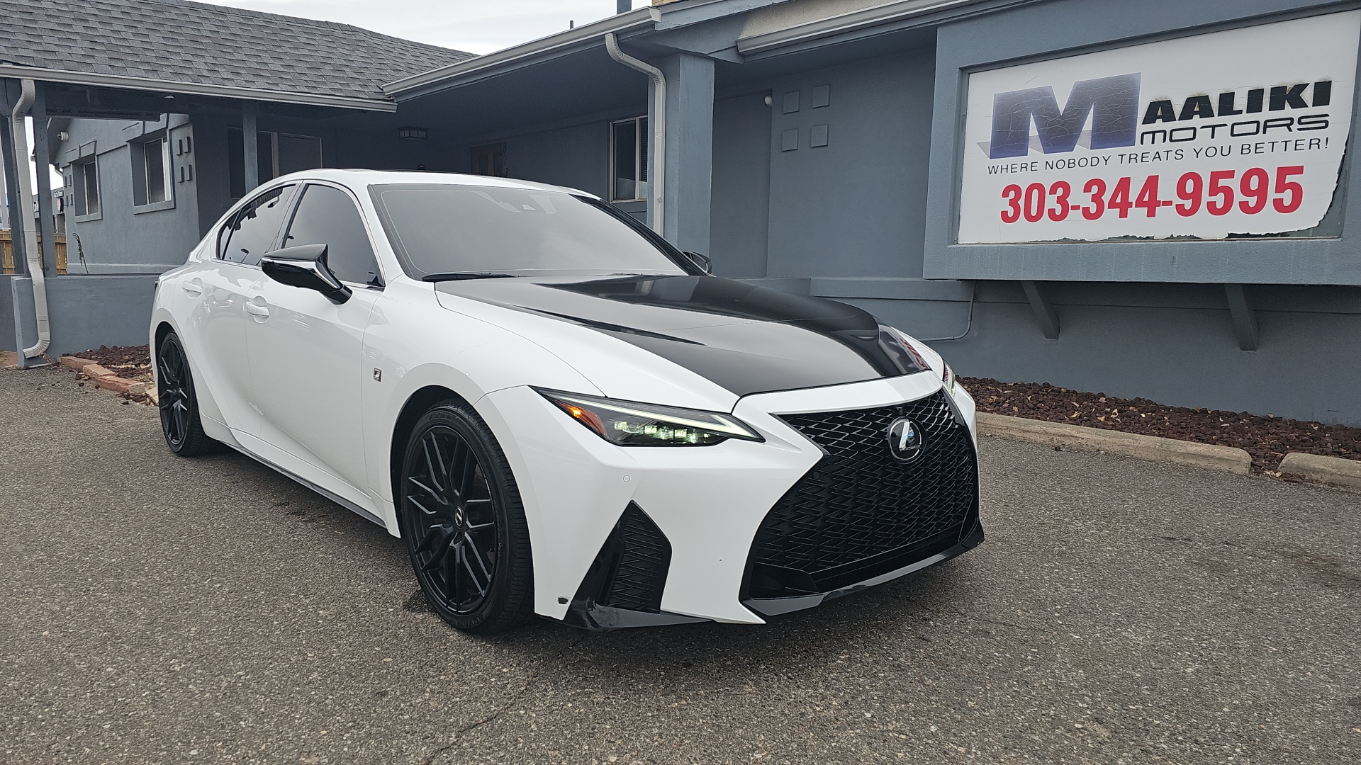 2022 Lexus IS 350 F SPORT Luxury Sedan with Navigation, Heated Seats 1