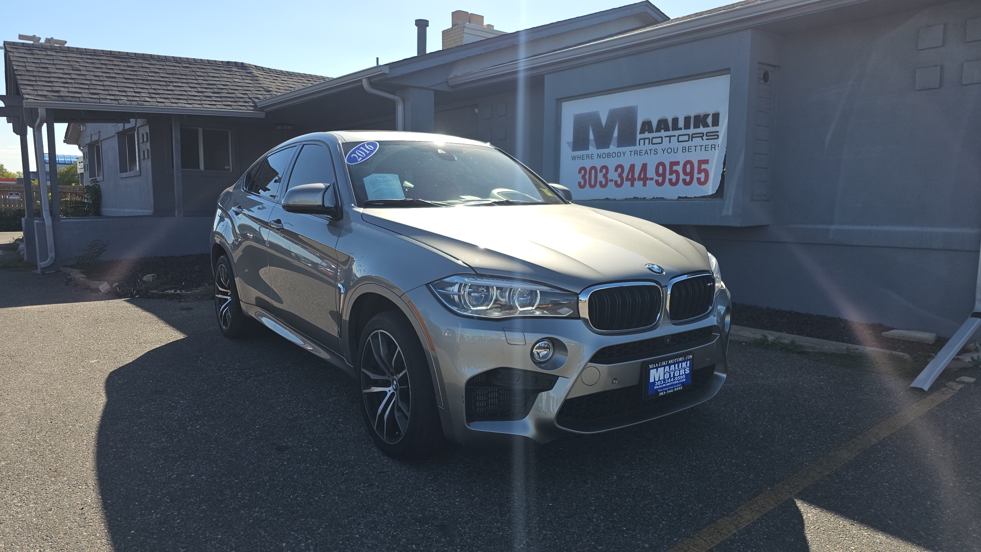 2016 BMW X6 M  AWD, Twin Turbo V8, Navigation, Sunroof, Heated S 1