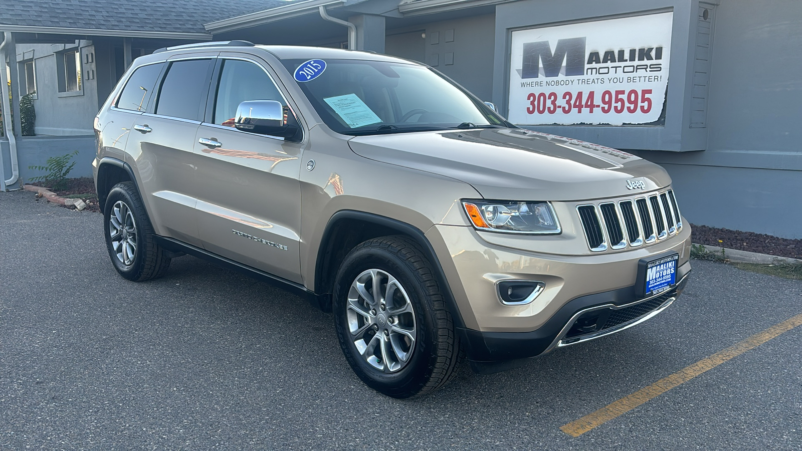 2015 Jeep Grand Cherokee Limited 4WD, Heated Seats, Leather, Remote Start,  1