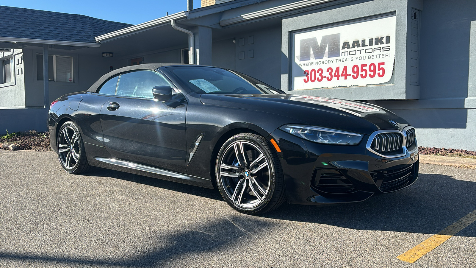 2023 BMW 8 Series 840i Luxurious Convertible with Turbo Power, Navig 1