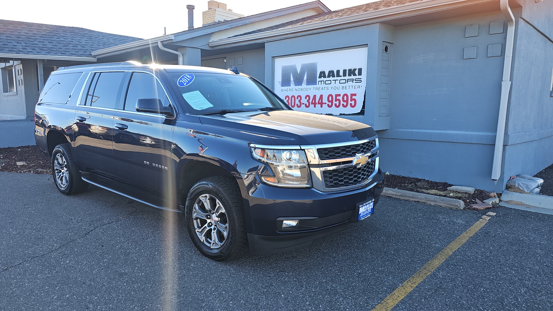 2018 Chevrolet Suburban LT 1500 4WD, EcoTec3 V8, Leather, Heated Seats, Re 1