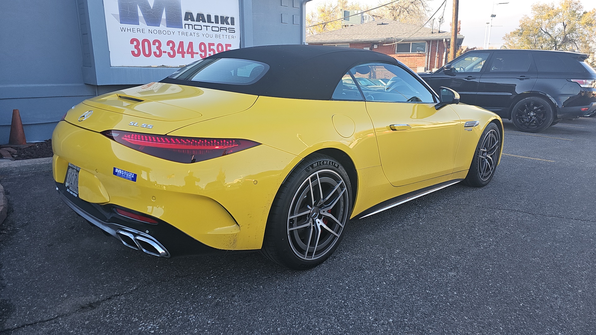 2022 Mercedes-Benz SL-Class AMG SL 55 One Owner, AWD, Twin Turbo V8, Navigatio 4