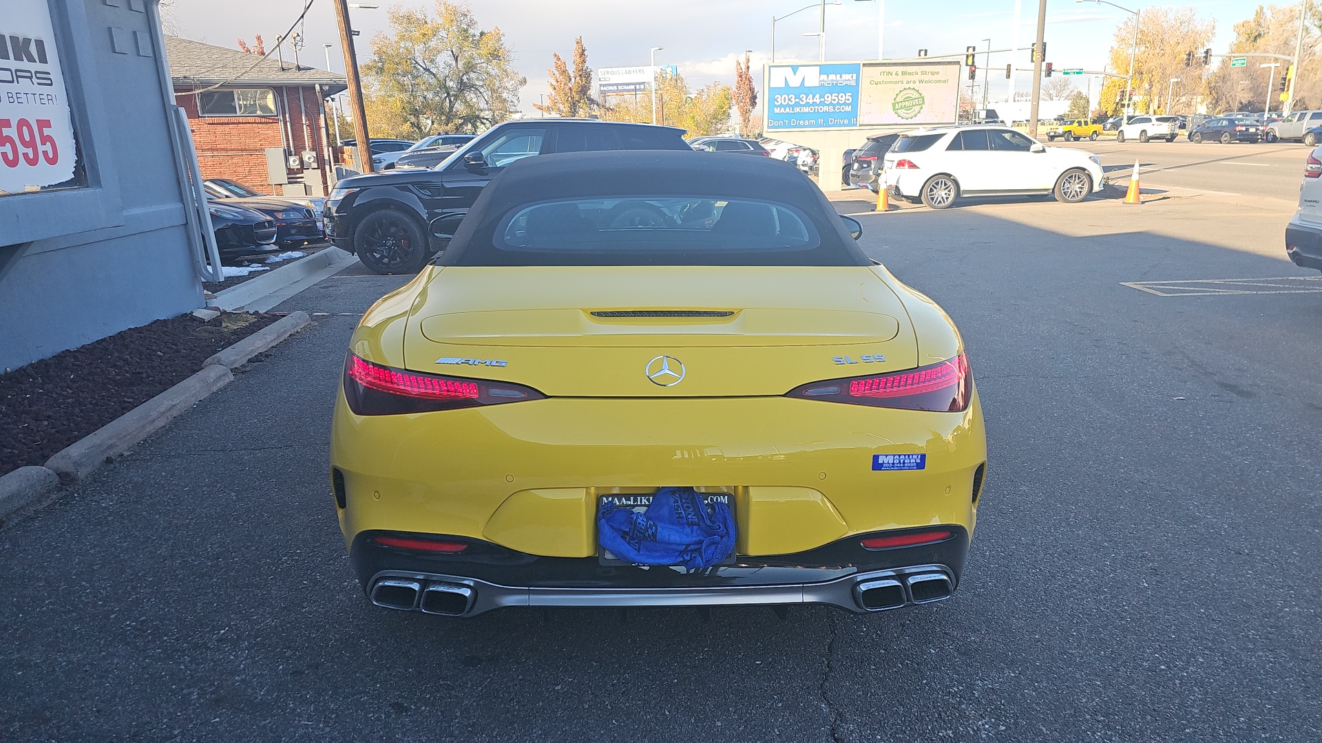 2022 Mercedes-Benz SL-Class AMG SL 55 One Owner, AWD, Twin Turbo V8, Navigatio 6