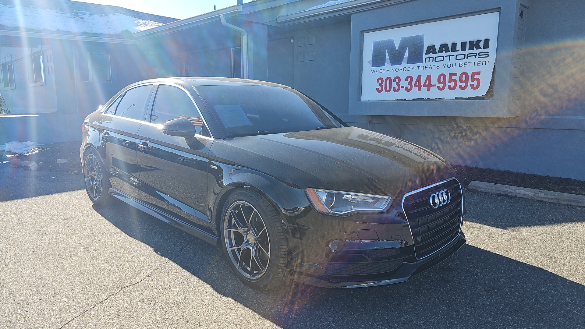 2016 Audi A3 2.0T quattro Premium Plus AWD Sedan With Sunroof,  1