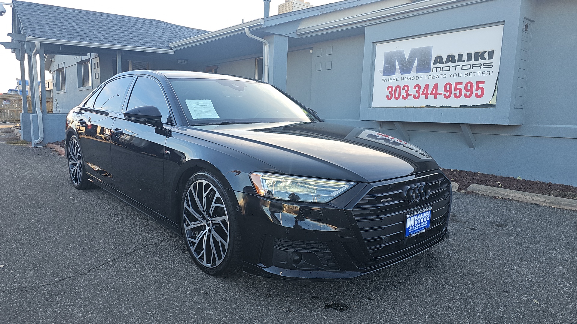 2021 Audi A8 L 3.0T quattro Luxurious AWD Sedan With Sunroof, Nav 1