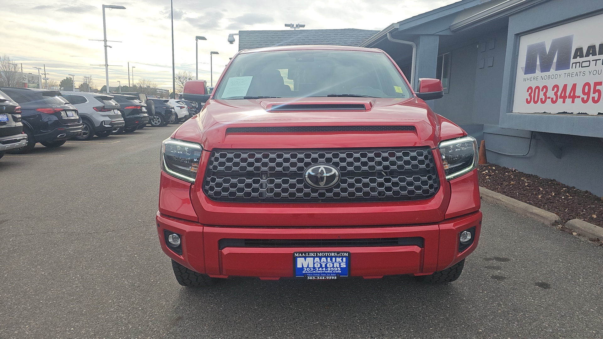 2020 Toyota Tundra SR5 4WD Crew Cab With TRD Sport Package and Clean  2