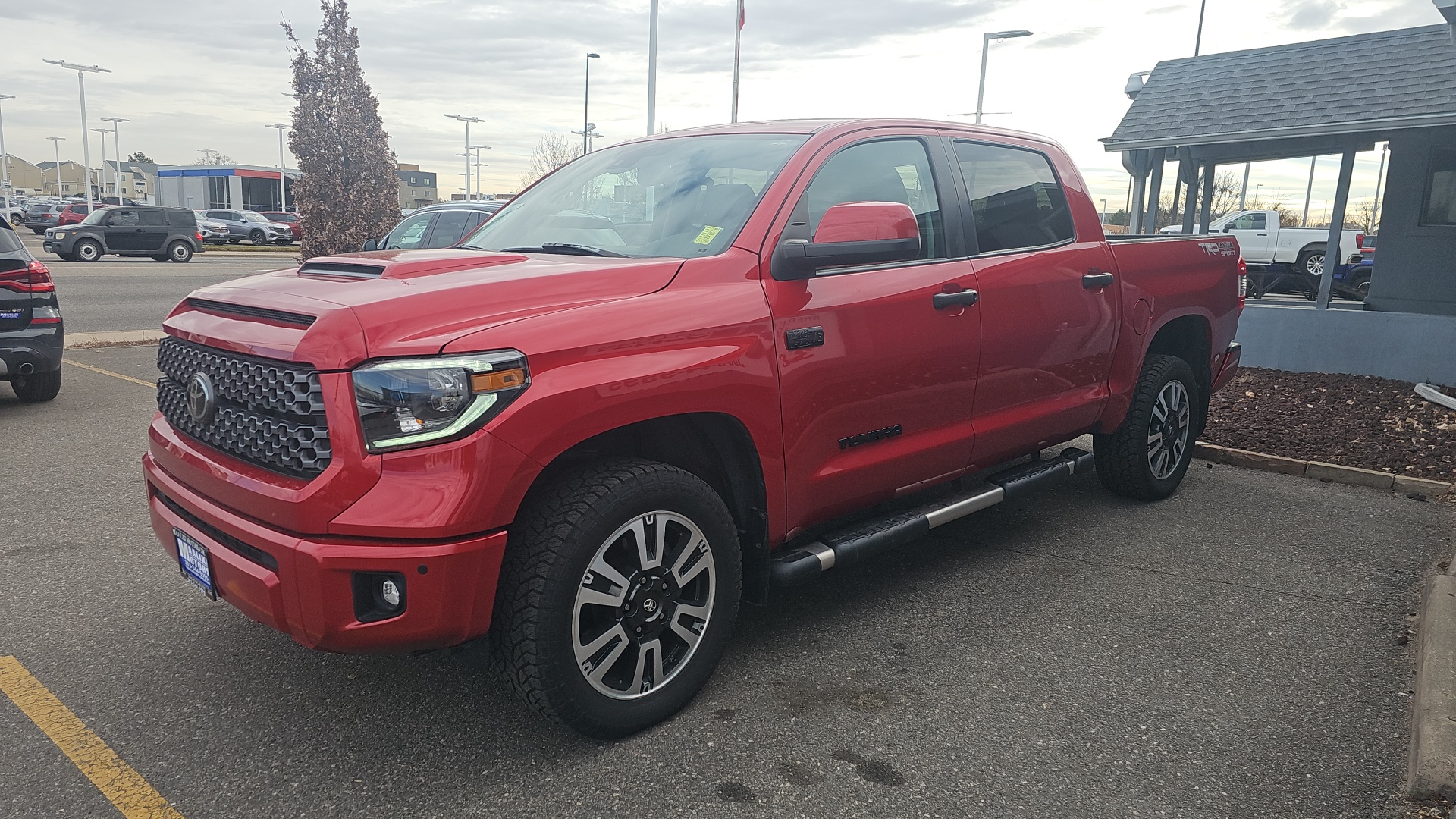 2020 Toyota Tundra SR5 4WD Crew Cab With TRD Sport Package and Clean  3