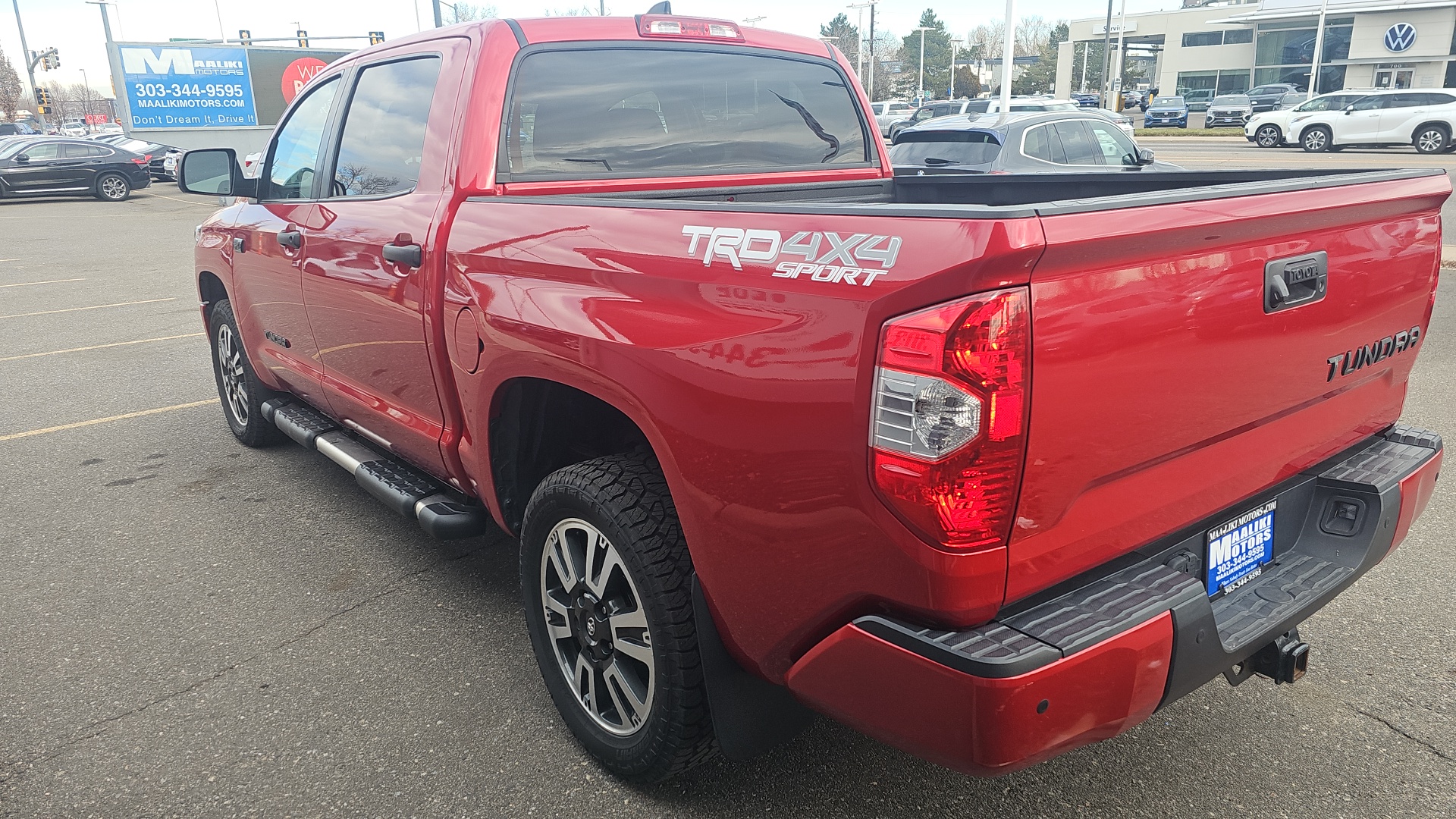 2020 Toyota Tundra SR5 4WD Crew Cab With TRD Sport Package and Clean  4