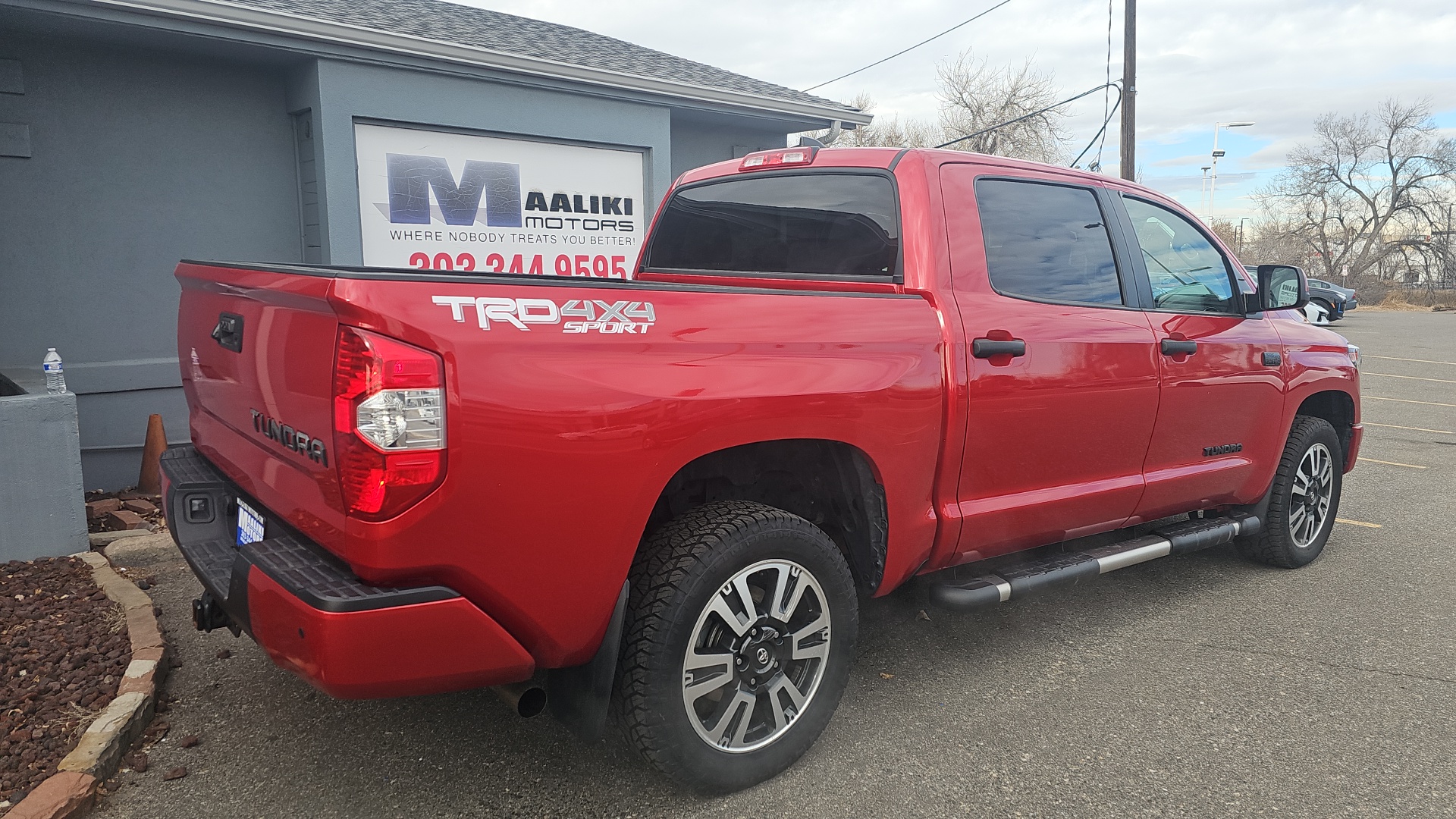 2020 Toyota Tundra SR5 4WD Crew Cab With TRD Sport Package and Clean  6