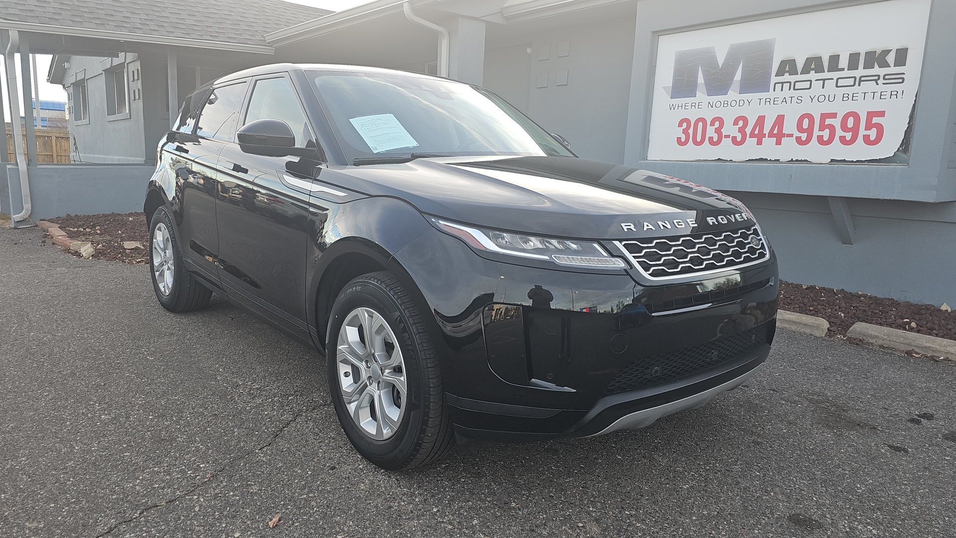 2020 Land Rover Range Rover Evoque S AWD Luxury with Navigation, Leather, and Backup  1