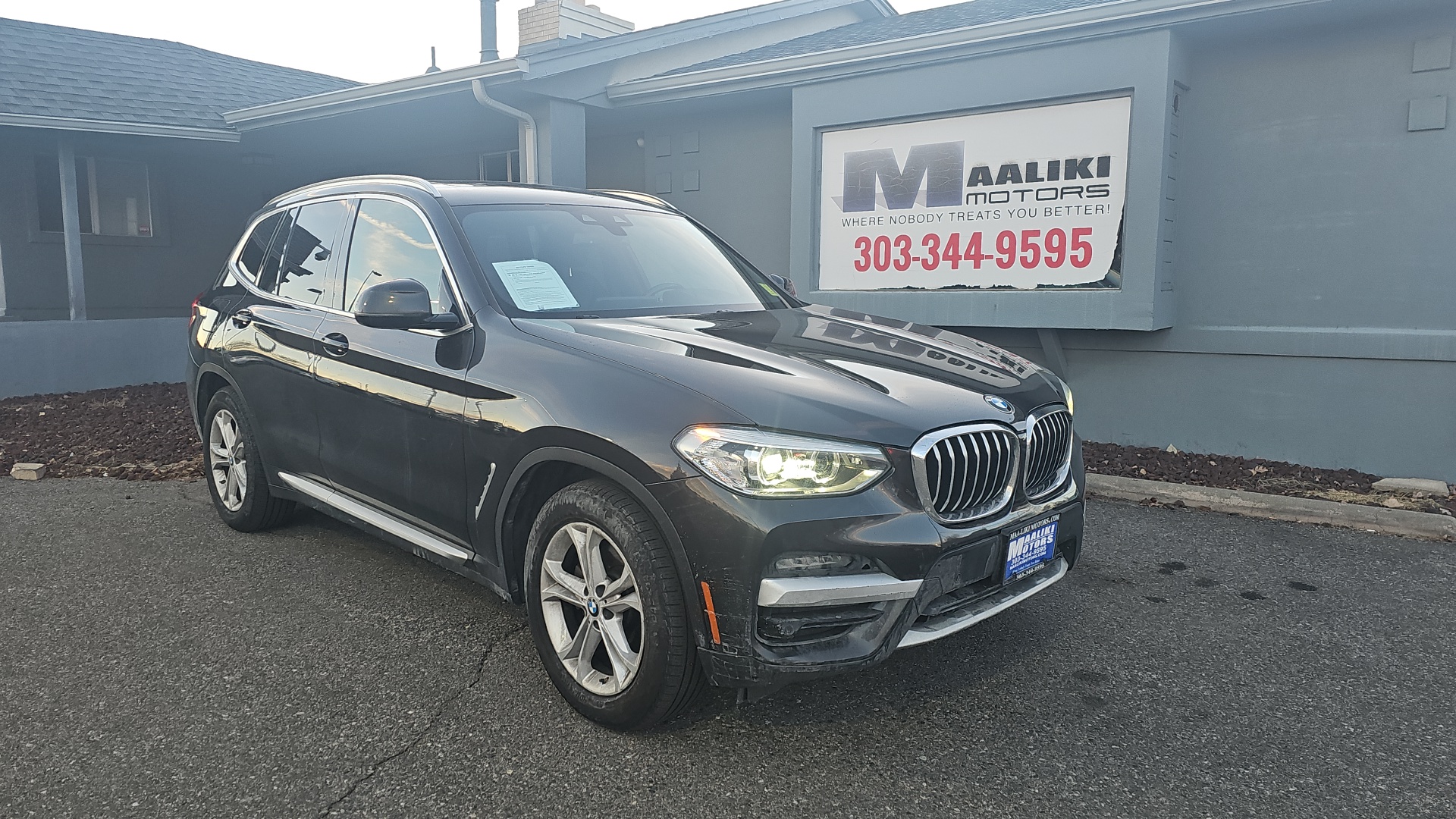 2020 BMW X3 xDrive30i AWD Luxury with Navigation, Leather, and 1