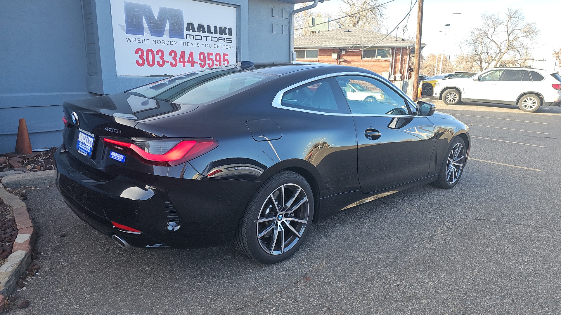 2024 BMW 4 Series 430i xDrive One-Owner Coupe with AWD, Navigation,  6