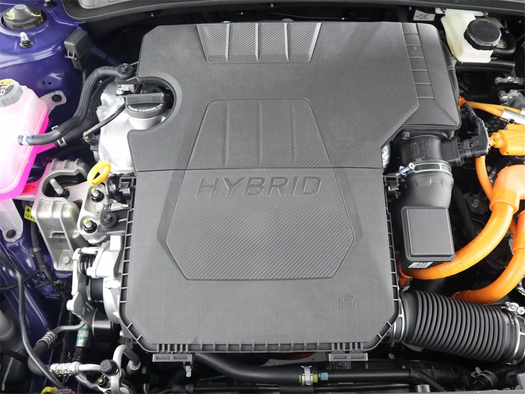 2024 Hyundai Elantra Hybrid Blue 8