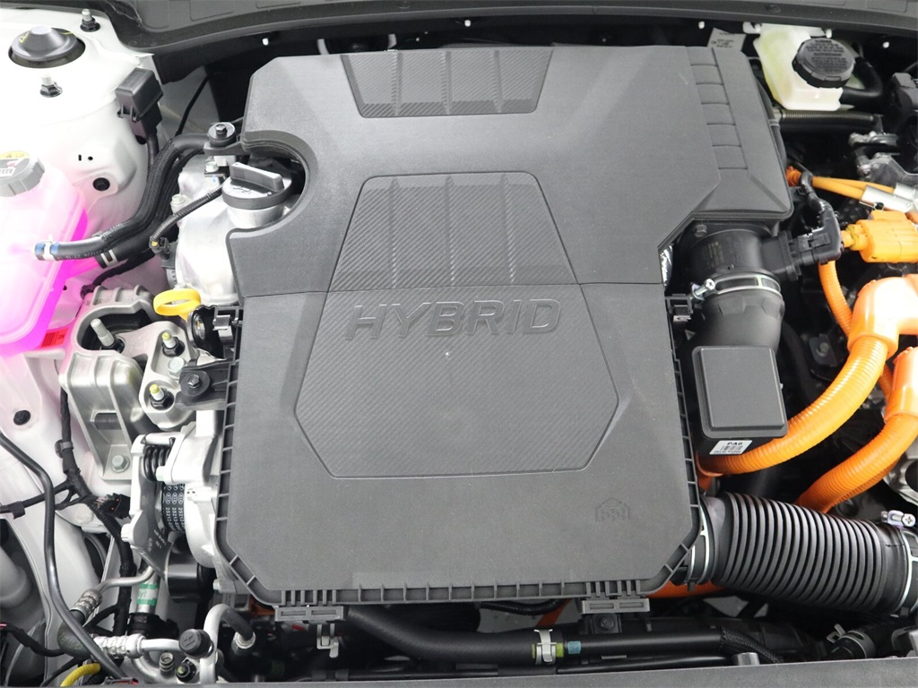 2024 Hyundai Elantra Hybrid Blue 8