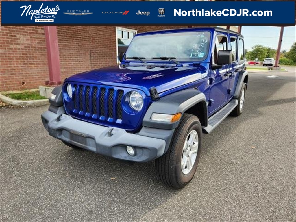 2018 Jeep Wrangler Unlimited Sport S 1