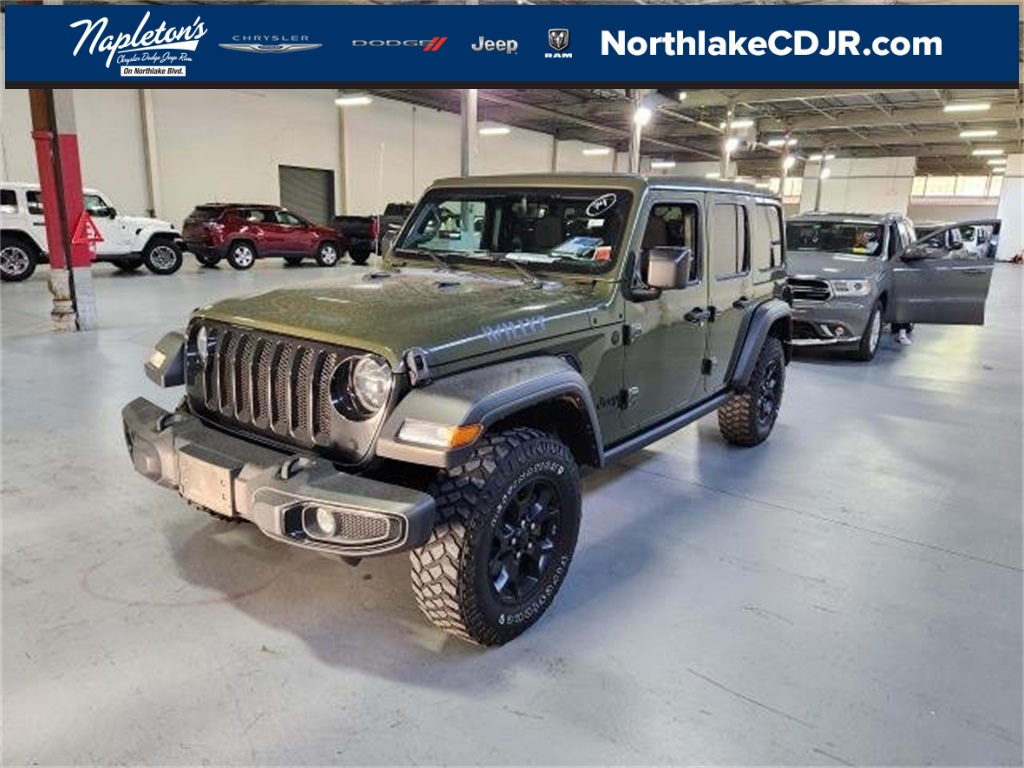 2021 Jeep Wrangler Unlimited Willys 1