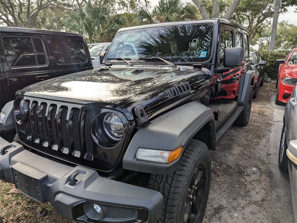 2021 Jeep Wrangler Unlimited Willys 8