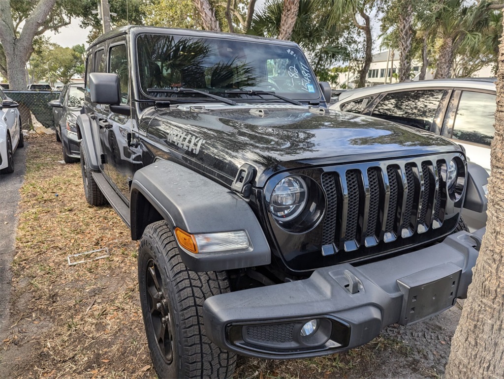 2021 Jeep Wrangler Unlimited Willys 9