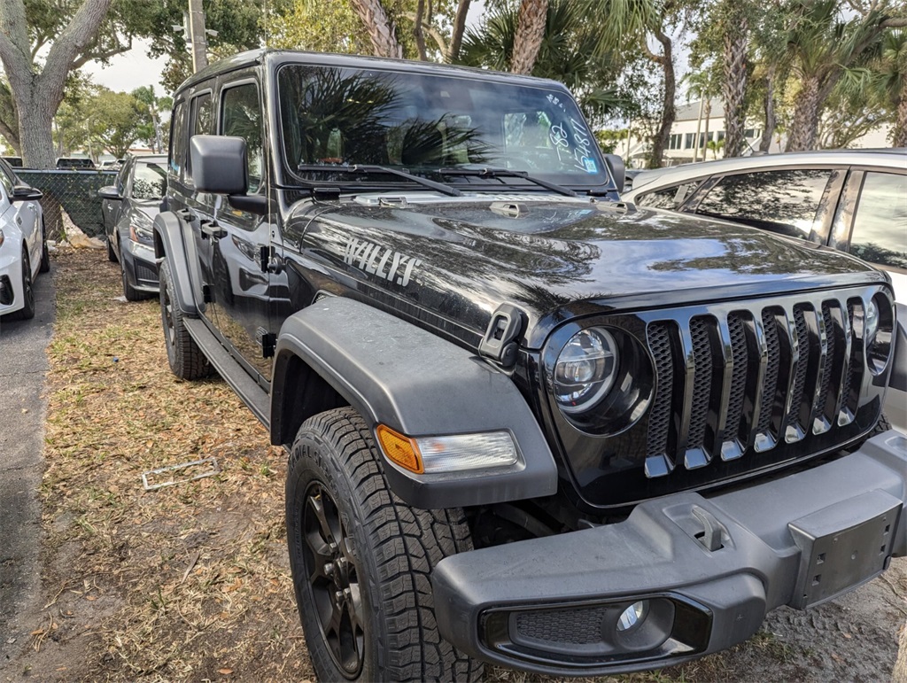 2021 Jeep Wrangler Unlimited Willys 12