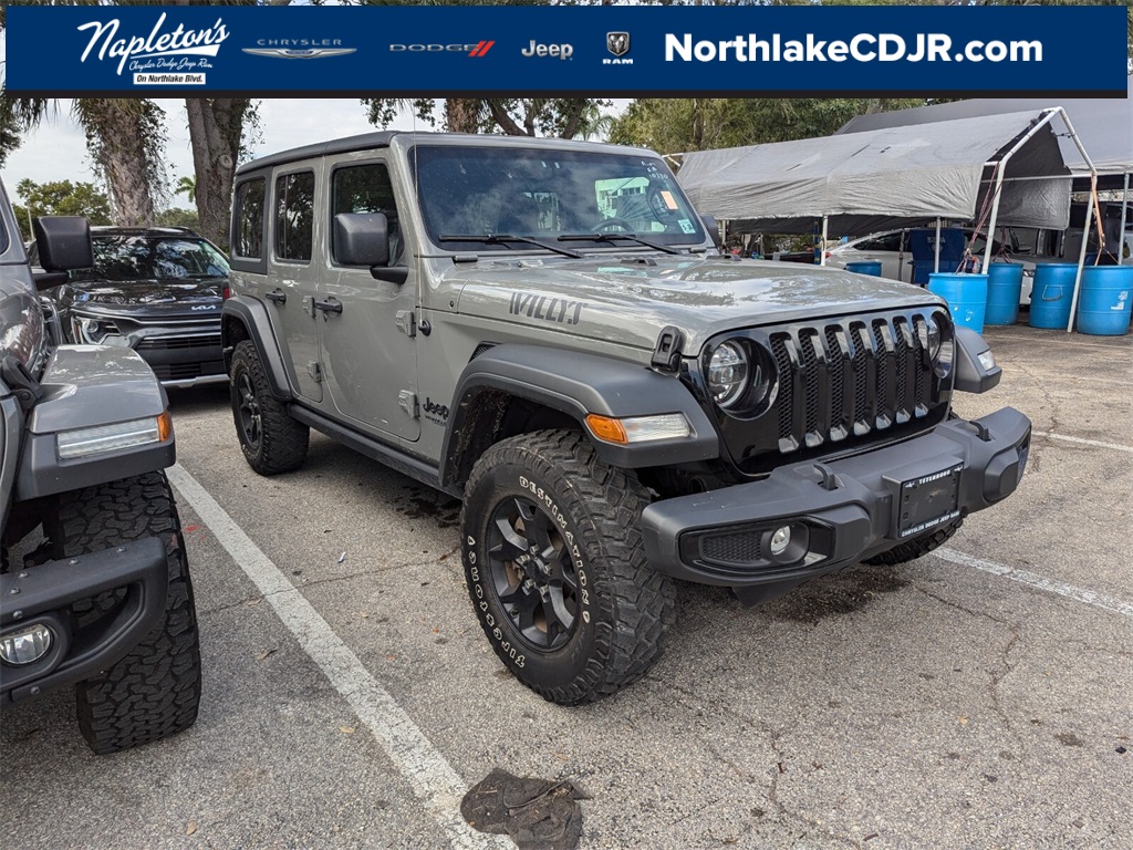 2021 Jeep Wrangler Unlimited Willys 1