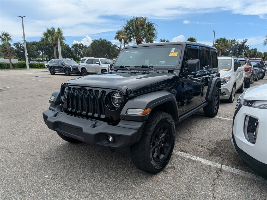 2020 Jeep Wrangler Unlimited Willys 3