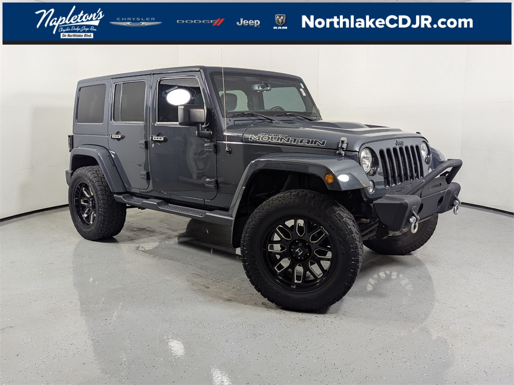 2017 Jeep Wrangler Unlimited Sahara 1