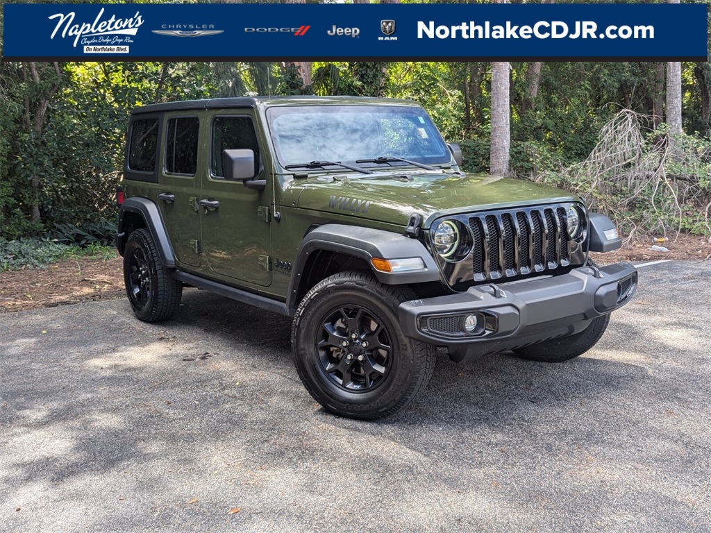 2021 Jeep Wrangler Unlimited Willys 1