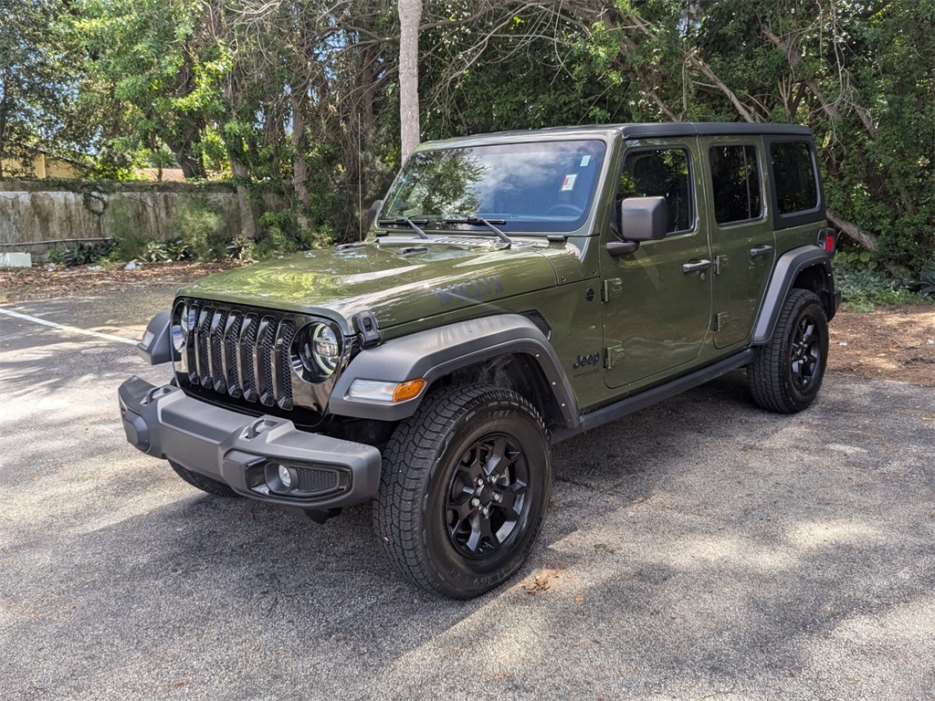 2021 Jeep Wrangler Unlimited Willys 3