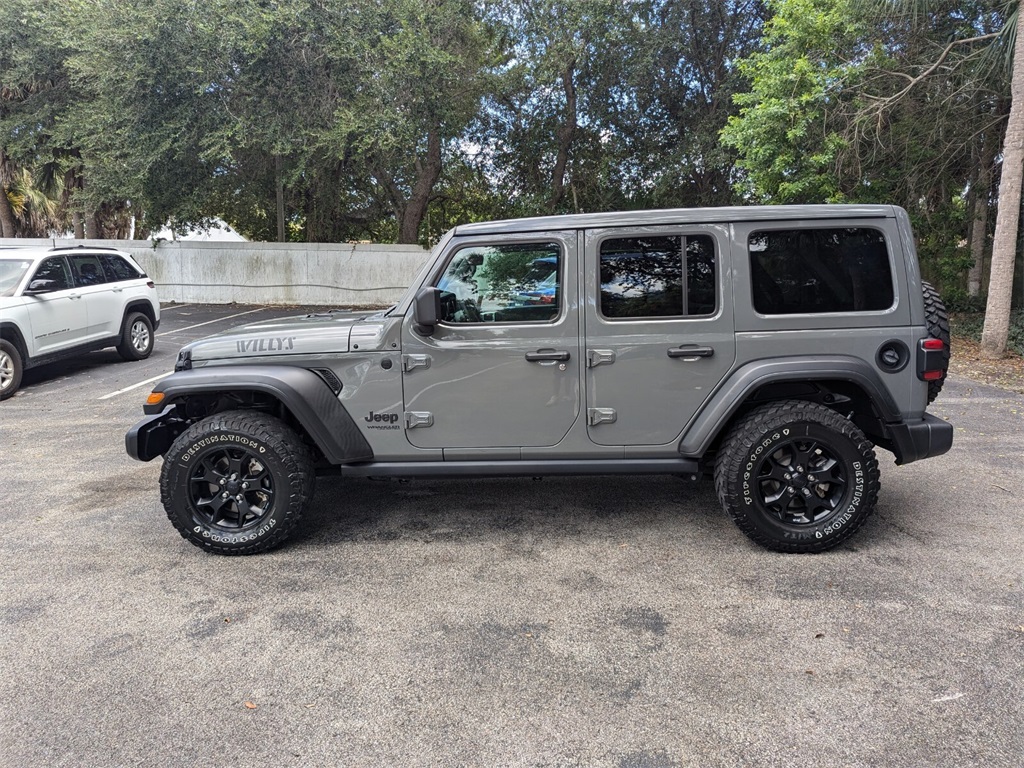 2021 Jeep Wrangler Unlimited Willys 4