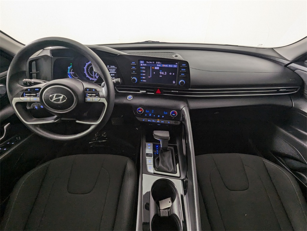 2023 Hyundai Elantra Hybrid Blue 14