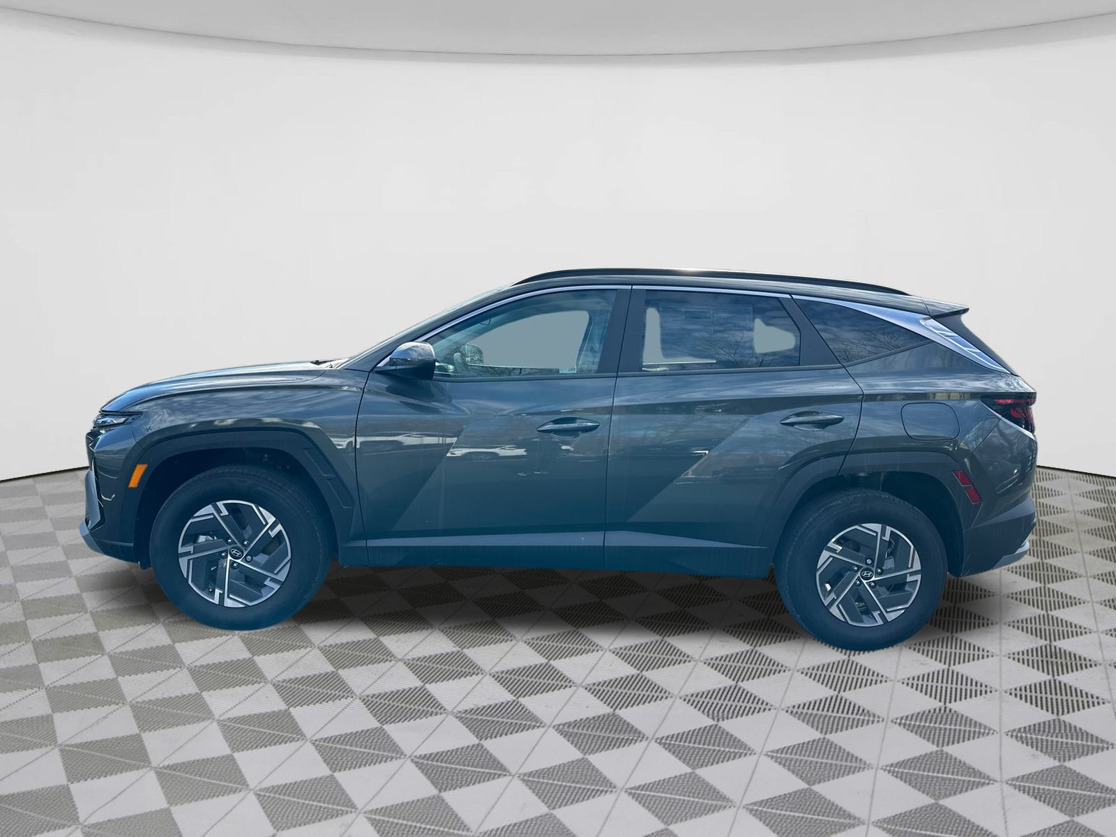 2025 Hyundai Tucson Hybrid Blue 4