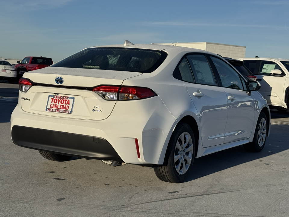 2025 Toyota Corolla Hybrid LE 13