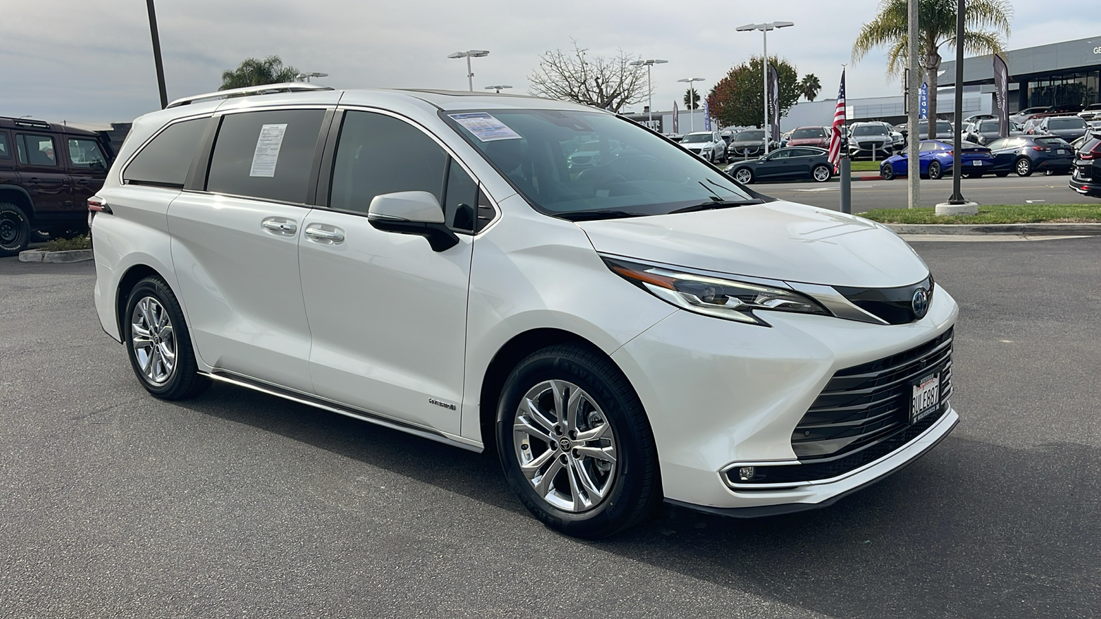 2021 Toyota Sienna Platinum 7