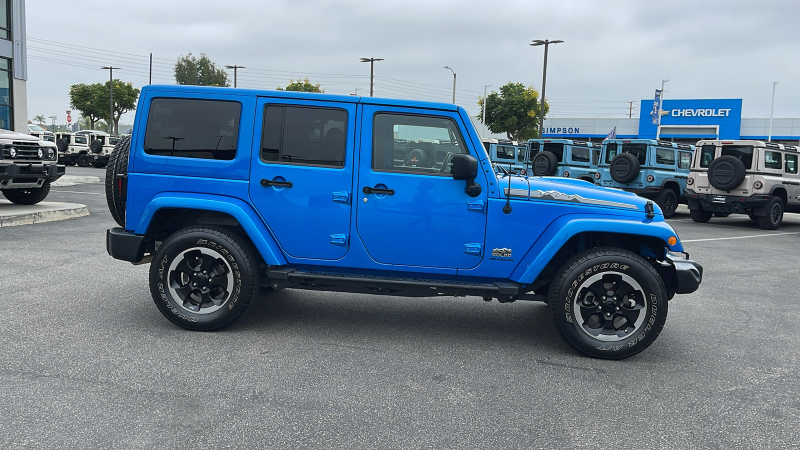 2014 Jeep Wrangler Unlimited Polar Edition 7