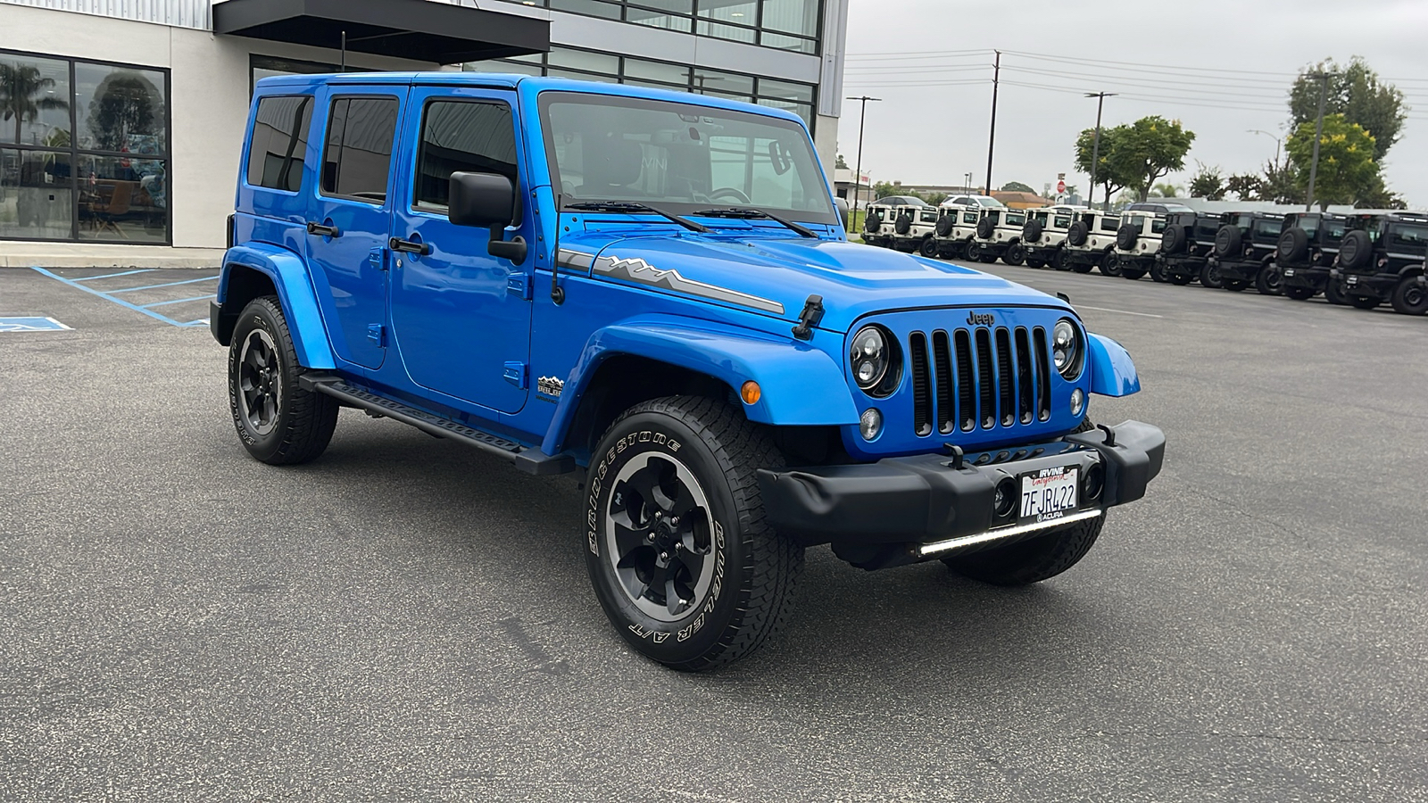 2014 Jeep Wrangler Unlimited Polar Edition 8