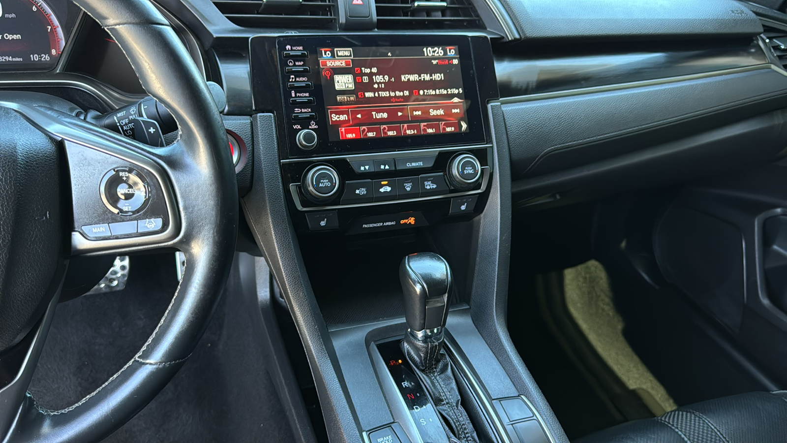 2020 Honda Civic Hatchback Sport Touring 14